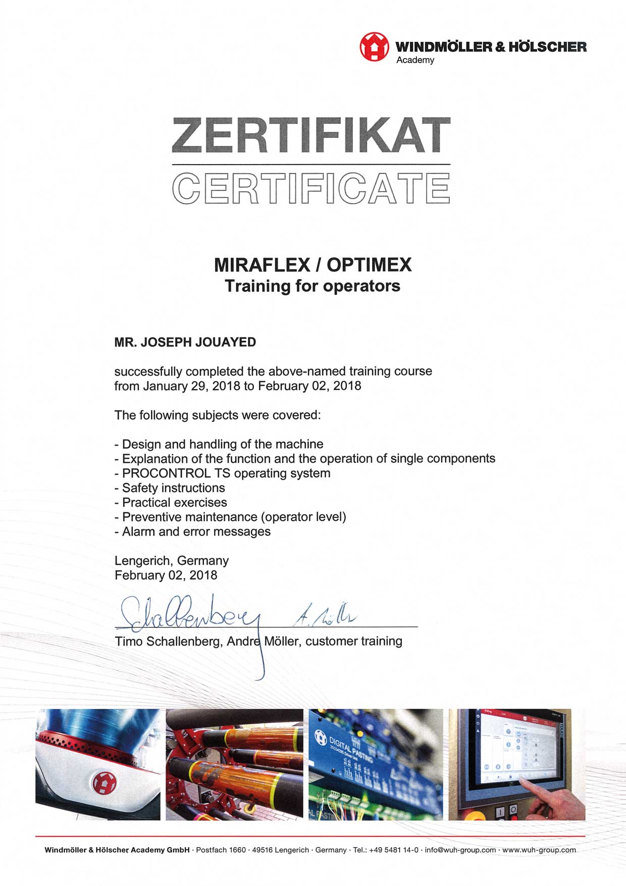 Certificate 6